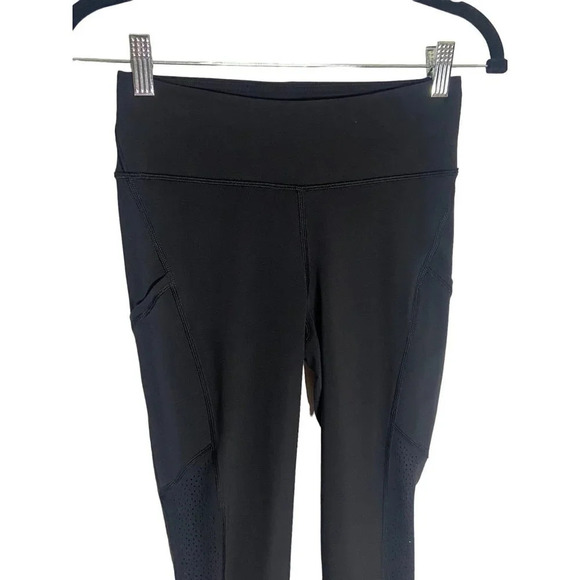 Lululemon Ready To Race Crop *21" Black-sz 4 - Picture 10 of 10